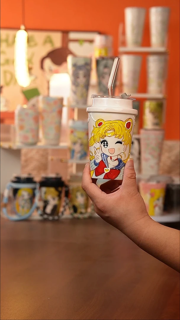 （玉泥）景德镇手工手绘文创陶瓷杯