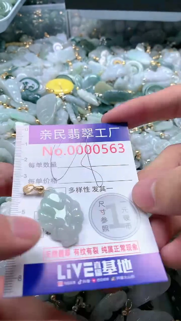 【闪购商品】翡翠吊坠(不含链)未镶嵌563