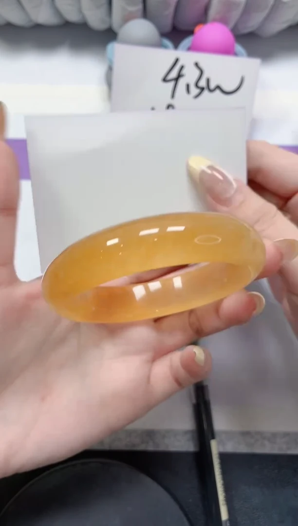 石英质玉手镯未镶嵌262-60黄龙