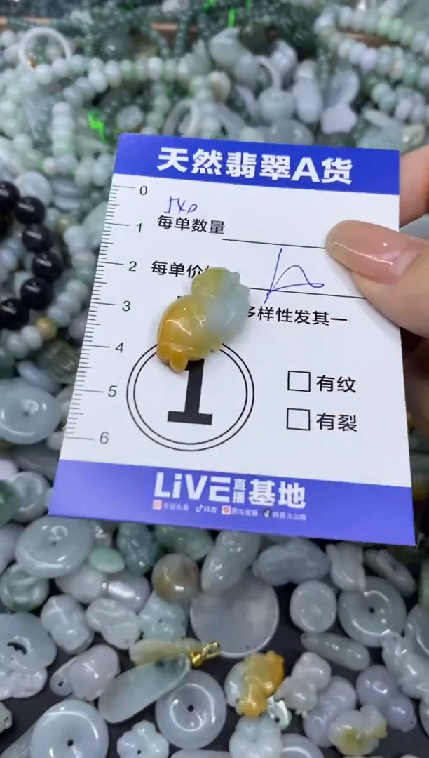 颈饰未镶嵌翡翠天然翡翠A货批量多样性发一件