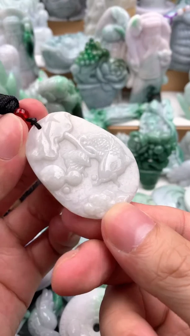 吊坠(不含链)未镶嵌翡翠1