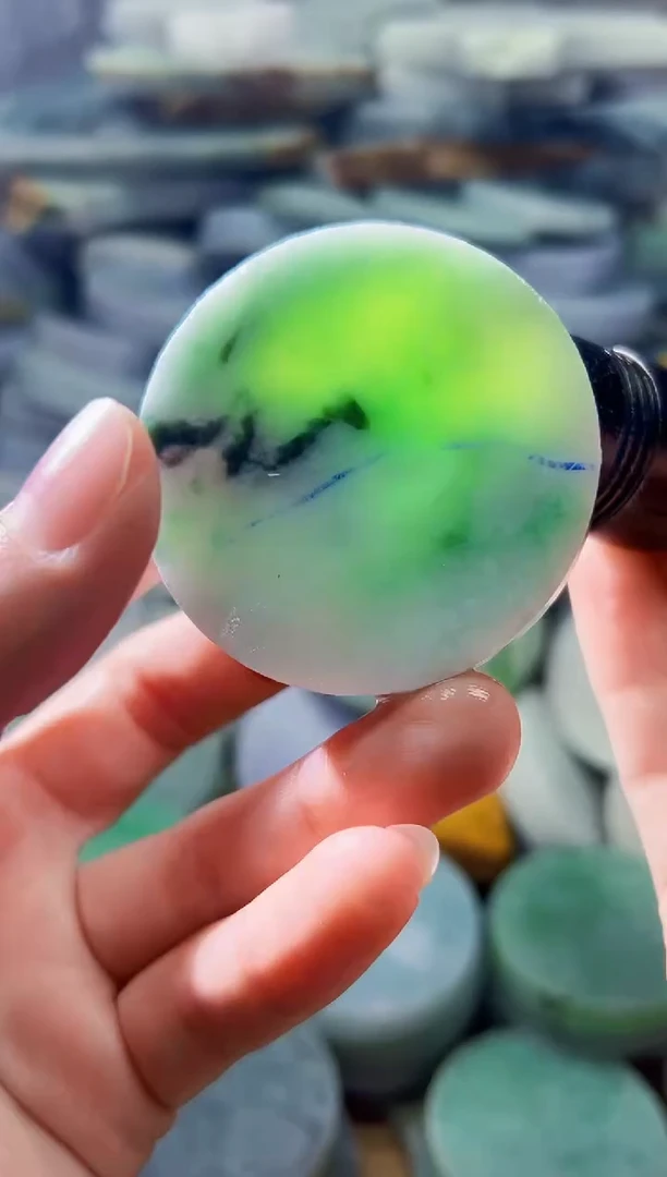 裸石翡翠天然翡翠A货玉 南 333