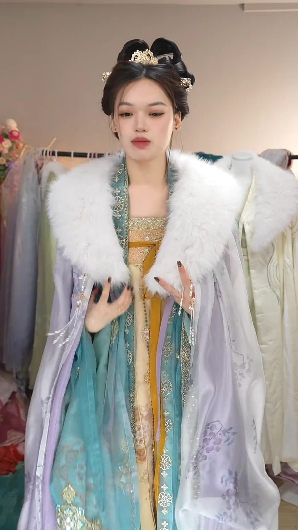 紫色斗篷 特价不退换