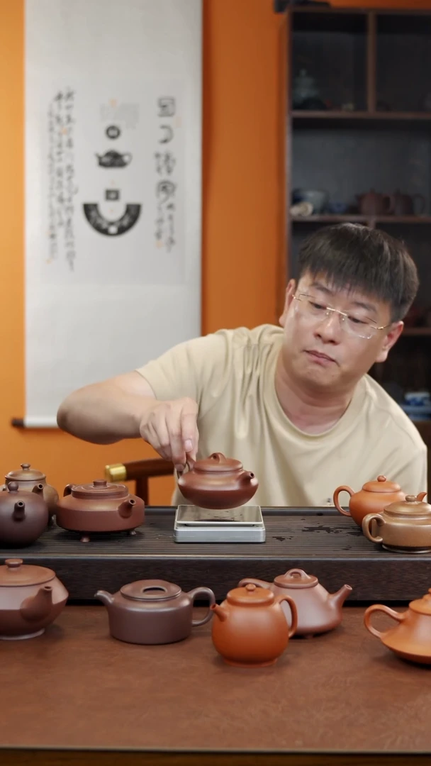 茶壶紫砂精工半手合盘壶（福利）