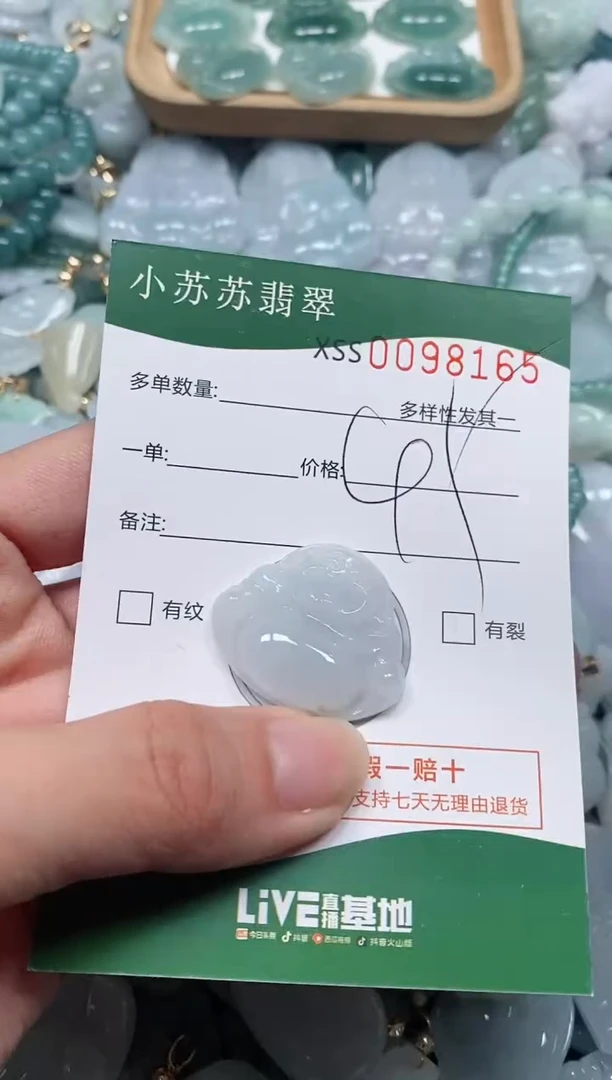 【闪购商品】翡翠颈饰未镶嵌闪购商品0098165