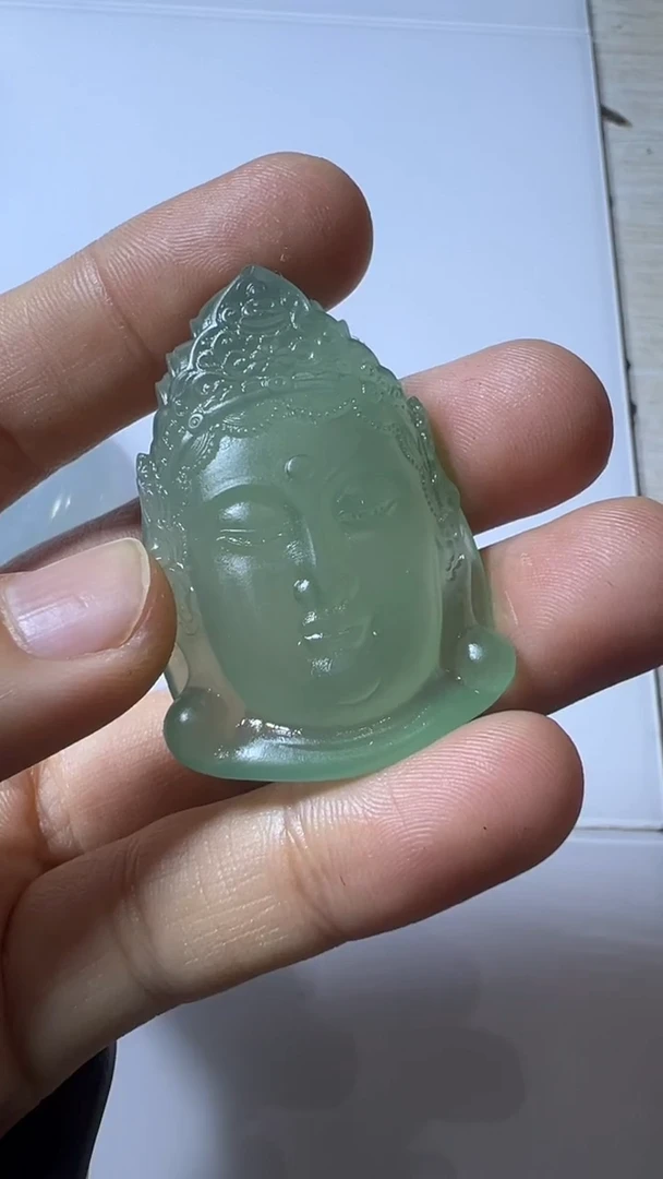 未镶嵌定制翡翠观音首