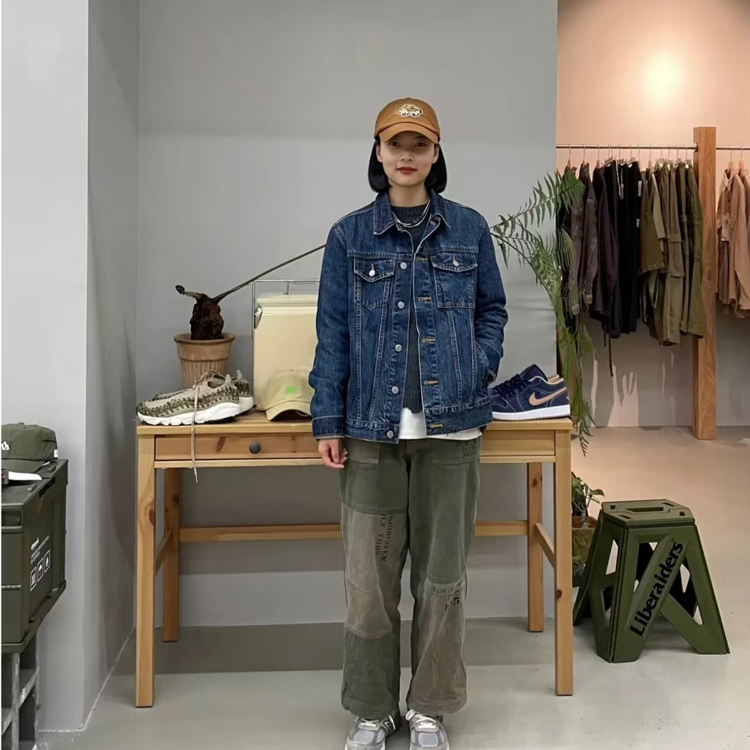 99新 BURBERRY/博柏利 亿颗潮奢 牛仔夹克外套 M码 V147