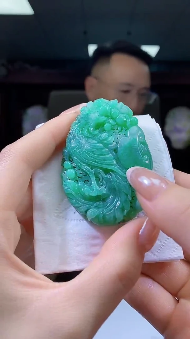 未镶嵌定制翡翠05/1202/W/凤凰