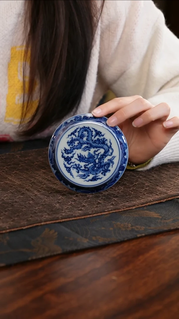 【闪购商品】杯子莹焰堂海水龙纹盖置