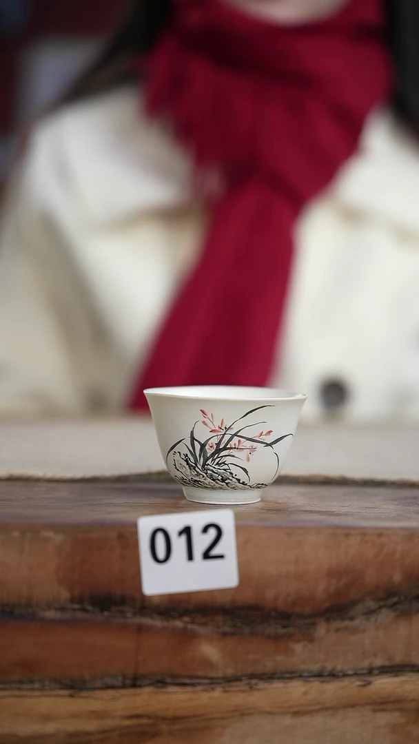 【闪购商品】杯等烟雨陶瓷手作杯012