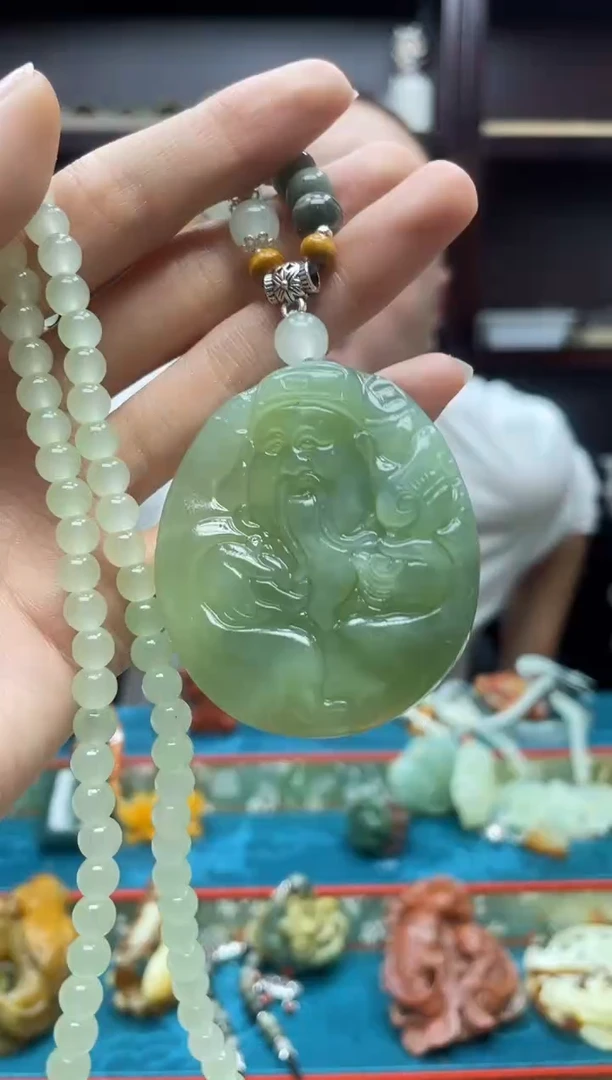 未镶嵌岫玉吊坠·