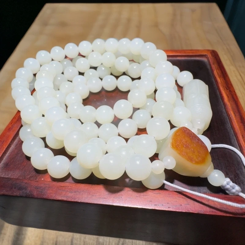 和田玉未镶嵌项链