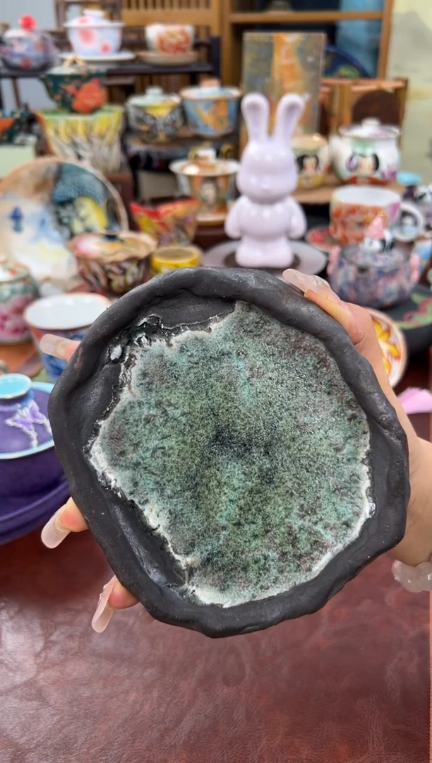 徐慧敏清水柴烧手工壶承