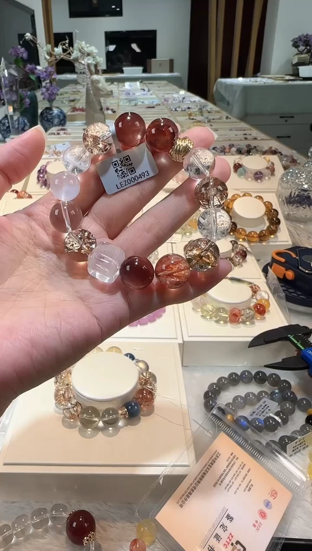 未镶嵌手串水晶手串