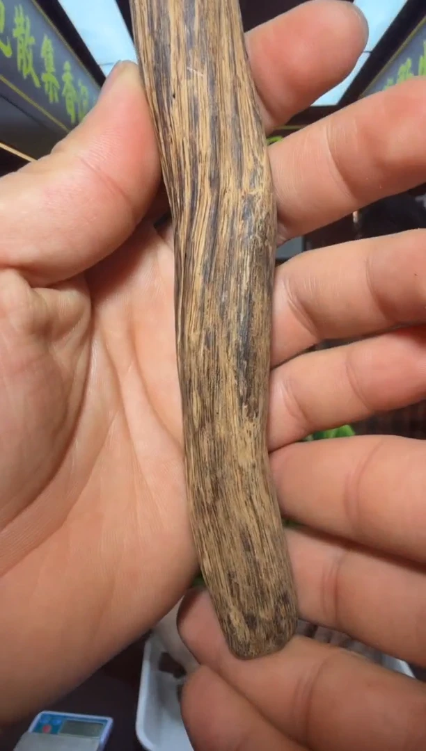 沉香手把件329号多样性发一