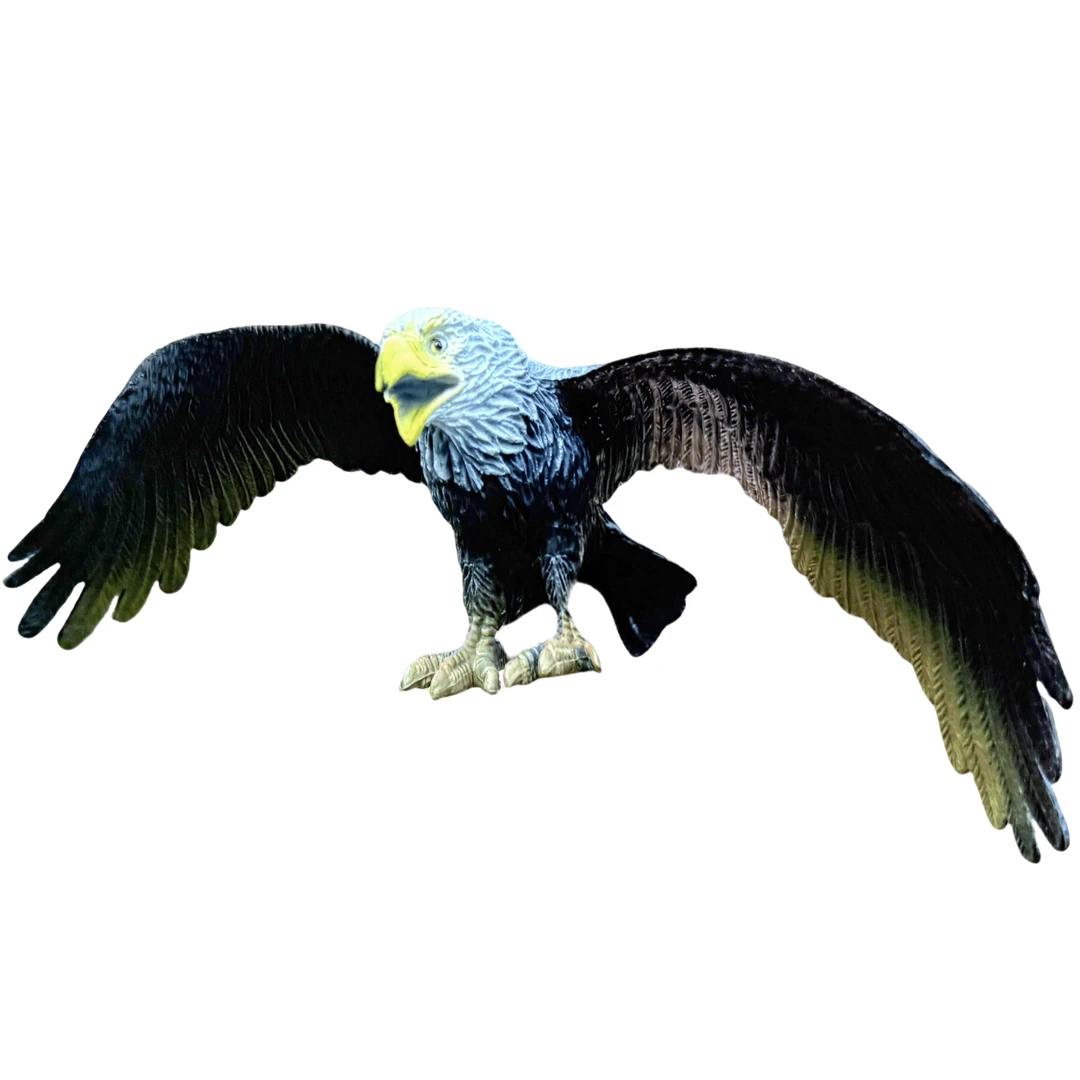 JDXK仿真老鹰猛禽果园菜地吓鸟类驱鸟幼儿园品牌玩具小鹰动物模型