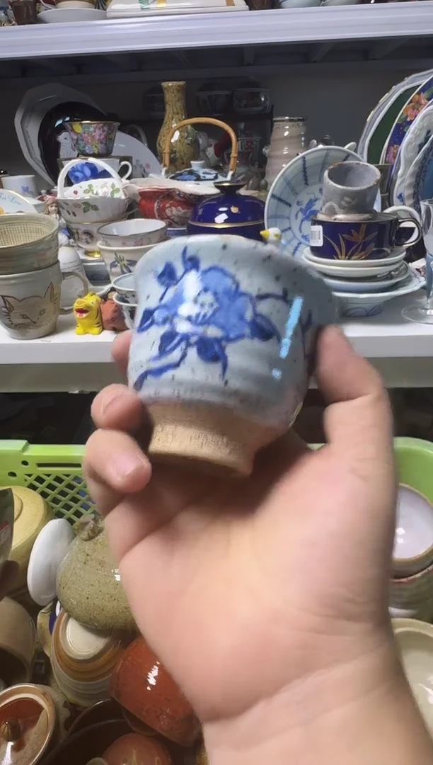 中古瓷器，默认微瑕--漂亮，好看的粗陶