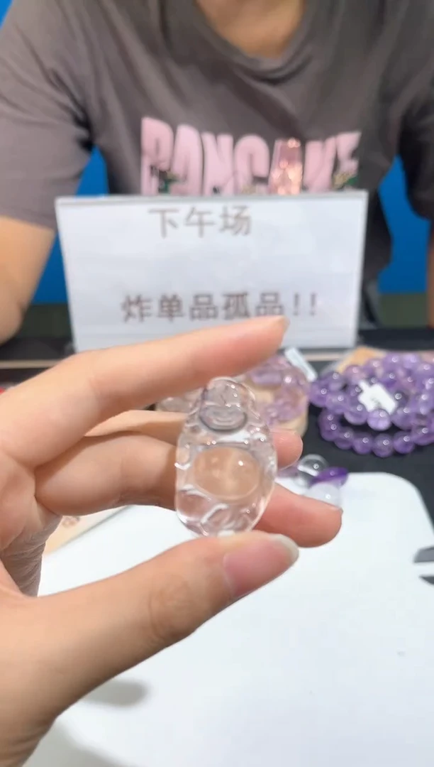 未镶嵌手链水晶3号白水晶佛公吊坠