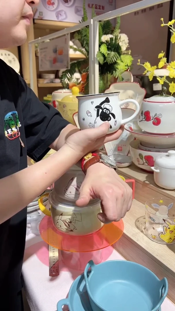 【闪购商品】顺祥缤纷盛古口杯(小羊肖恩)