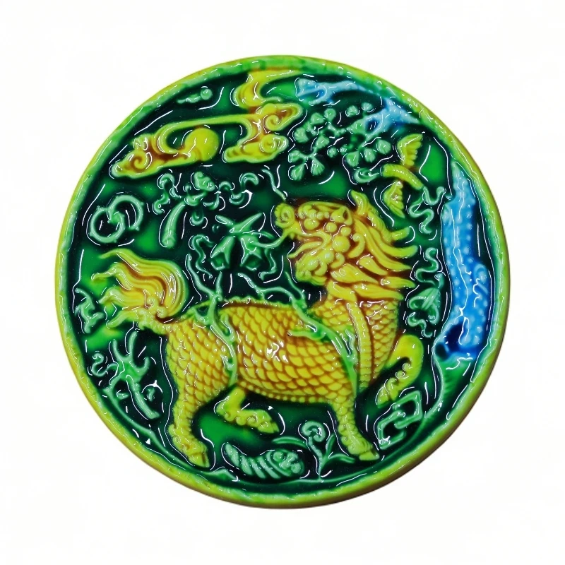 麒麟闹八宝（中）收藏装饰