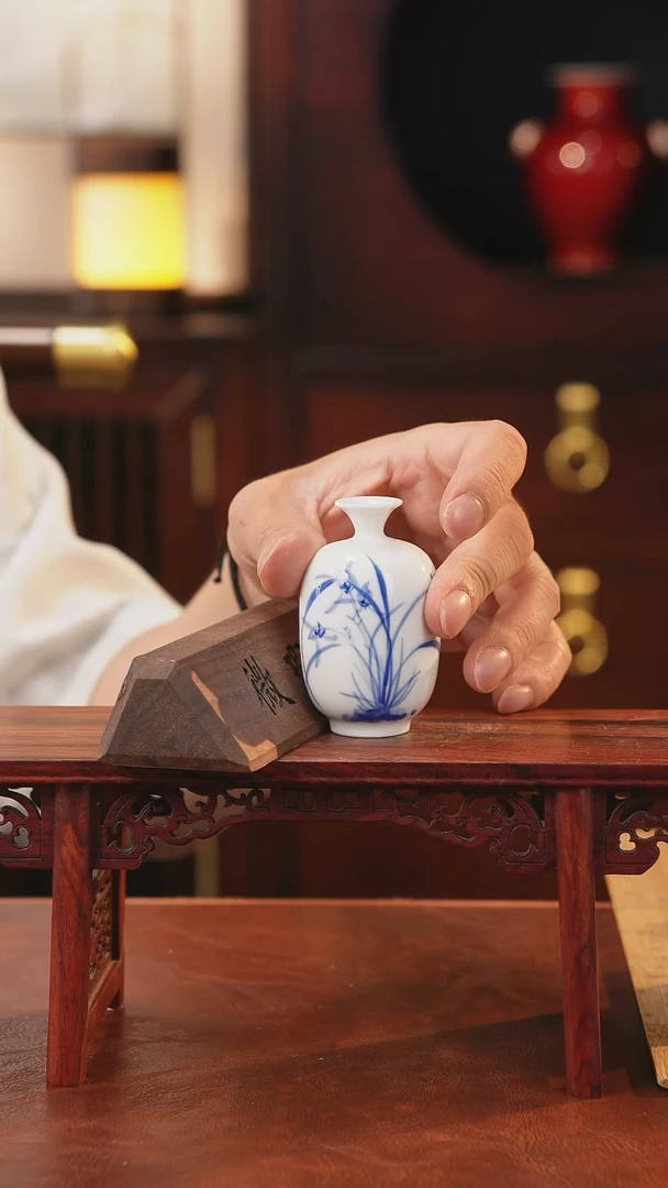 摆件景德镇手工高温陶瓷