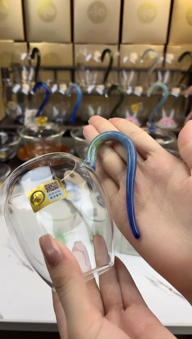 玻璃手工艺品№****?禾器  怡然星月夜茶海 普通盒