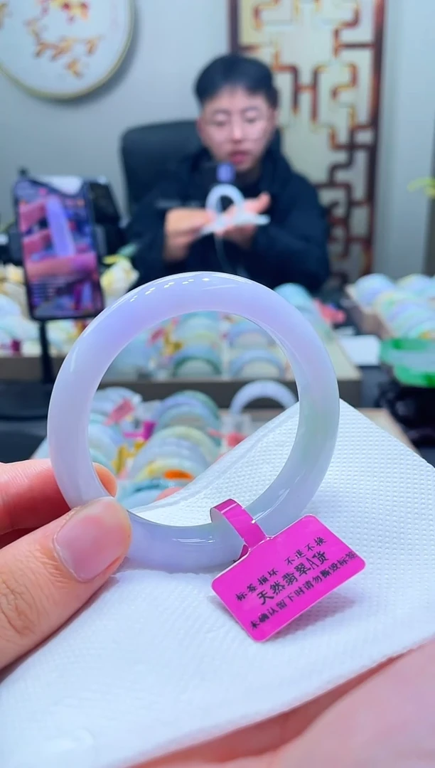 未镶嵌手镯翡翠217-55