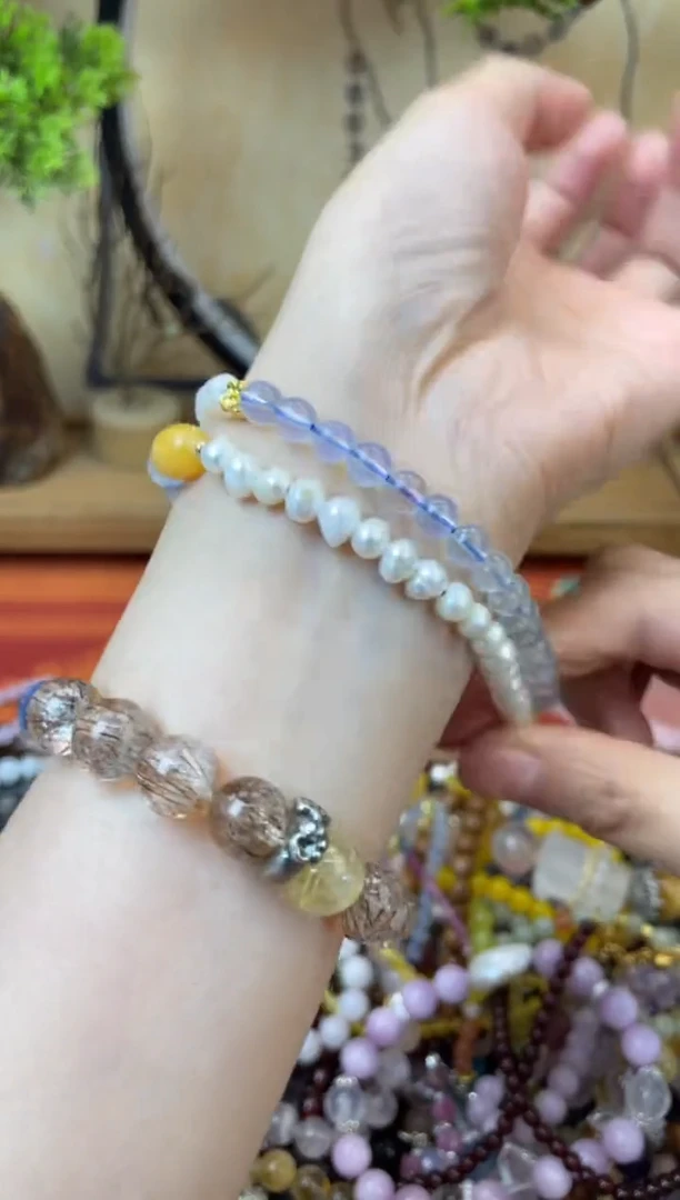 【闪购商品】海蓝宝石手链未镶嵌264