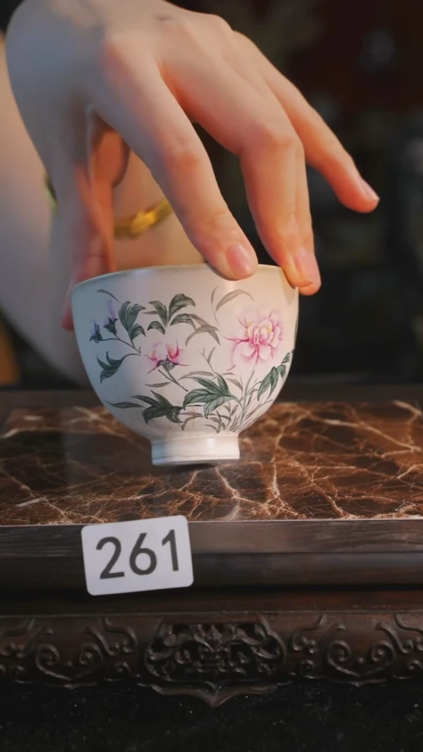 杯子等烟雨陶瓷手作主人杯261