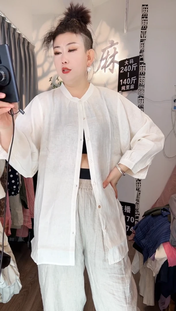 亚麻大码女装系列。小码