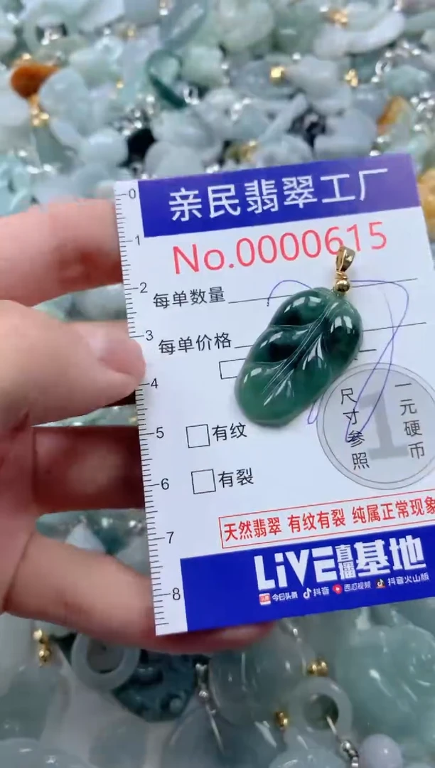 颈饰未镶嵌翡翠615