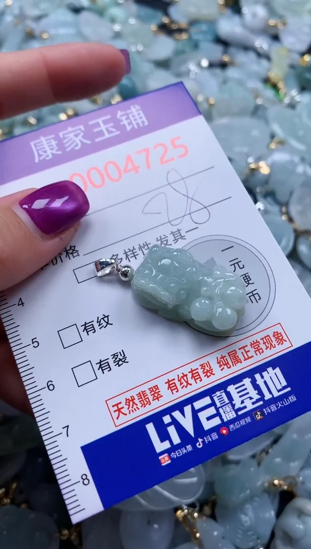 颈饰未镶嵌翡翠4725