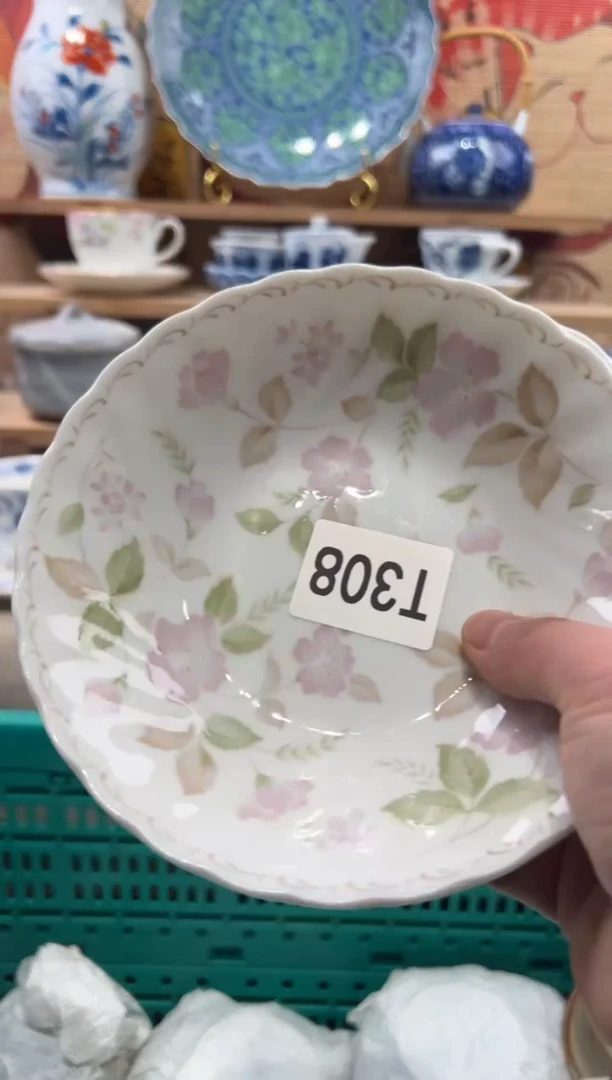 瓷片青**树瓷片------T308