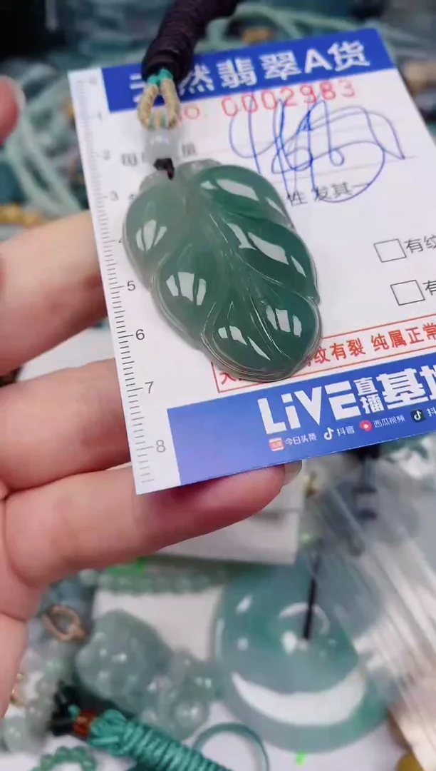 颈饰未镶嵌翡翠00002983
