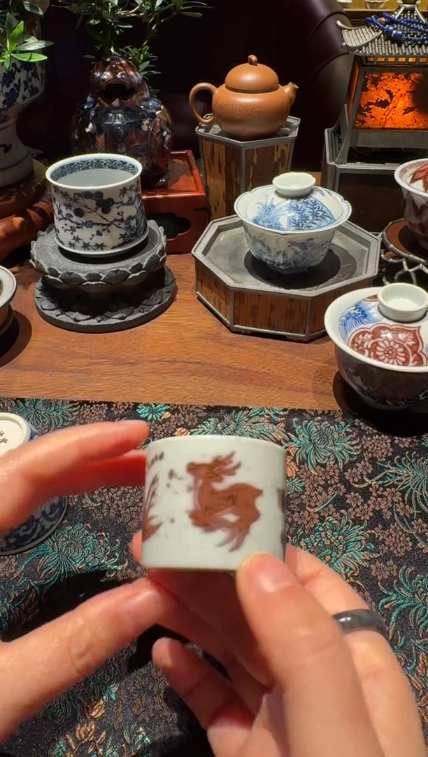 【器 不朽】小鹿直口杯