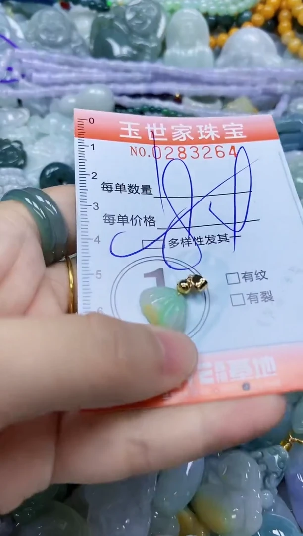 翡翠未镶嵌颈饰闪购0283264多样性发其一