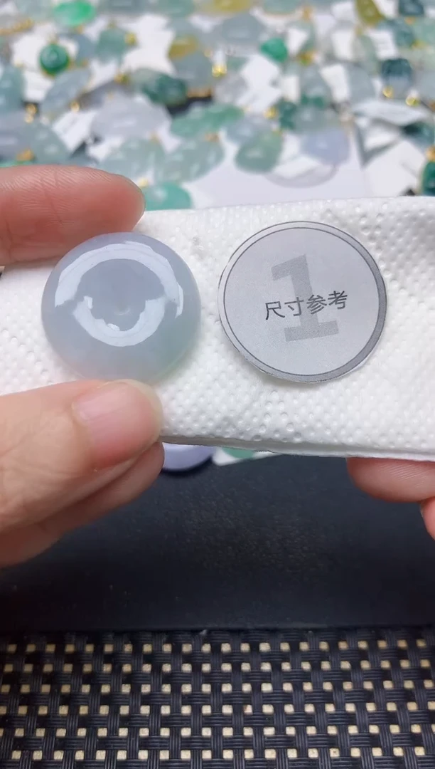 颈饰未镶嵌翡翠天然缅甸A货翡翠