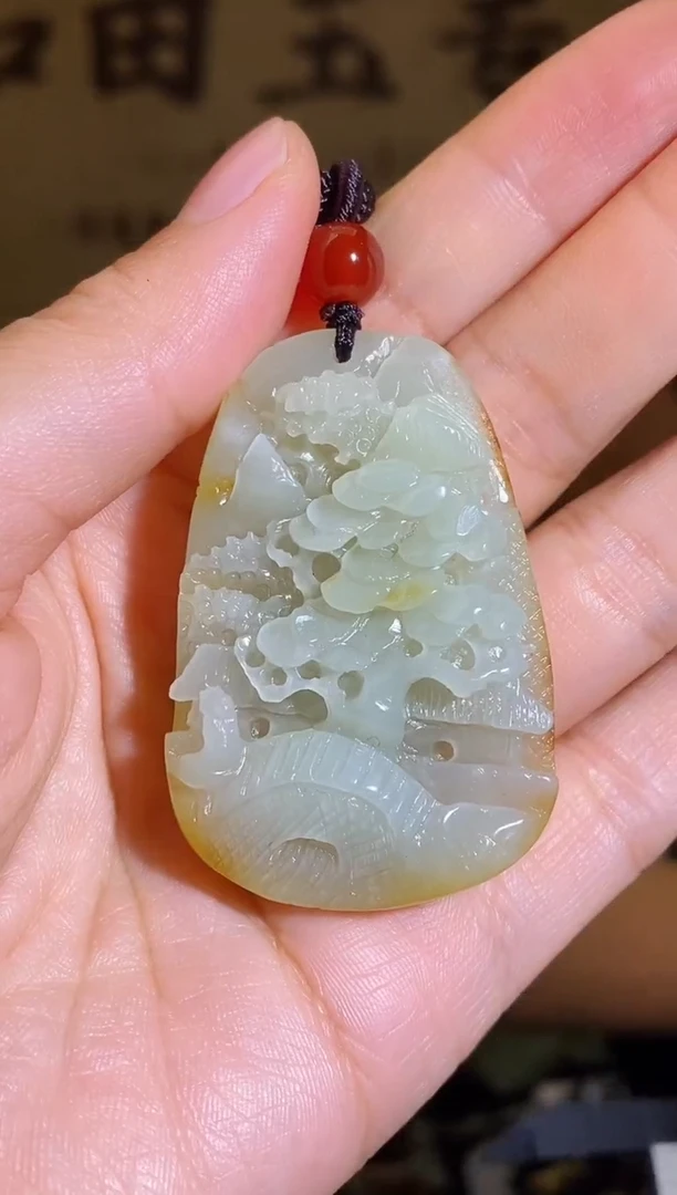 颈饰未镶嵌和田玉1
