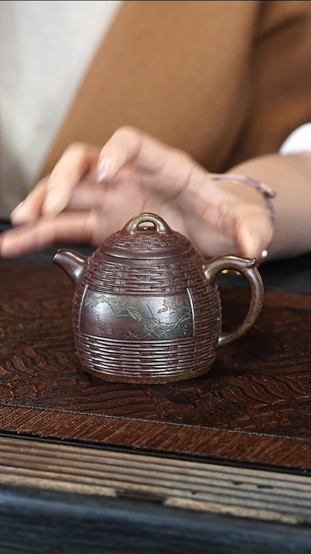 宜兴紫砂ZLJ 明香砂 秦权 210cc