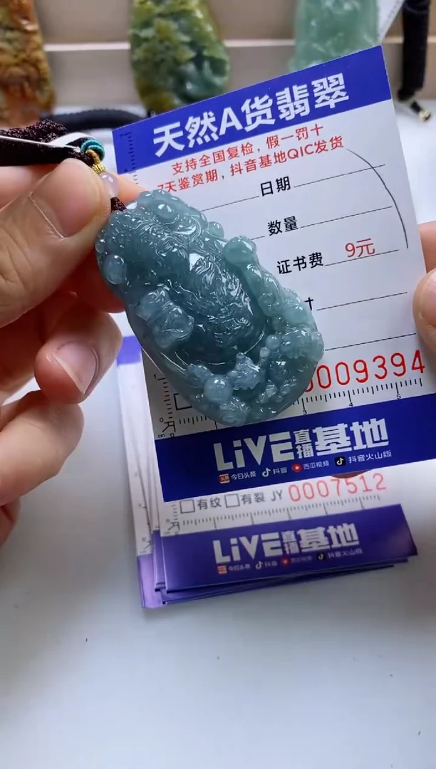 翡翠未镶嵌颈饰