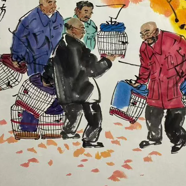 DY6002 马先生 人物 68*68 纸本