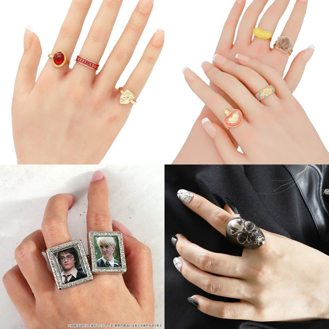 哈利波特【日谷戒指合集-a店/专卖店/环球】正版哈利波特盲盒拆盒