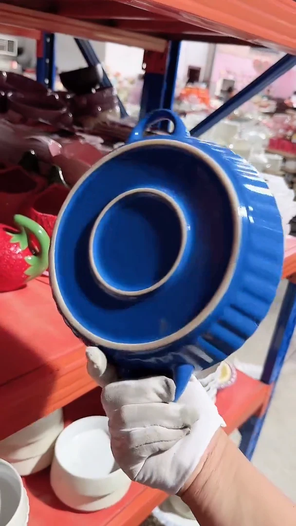 碗双耳深盘 微瑕凑满20元包邮