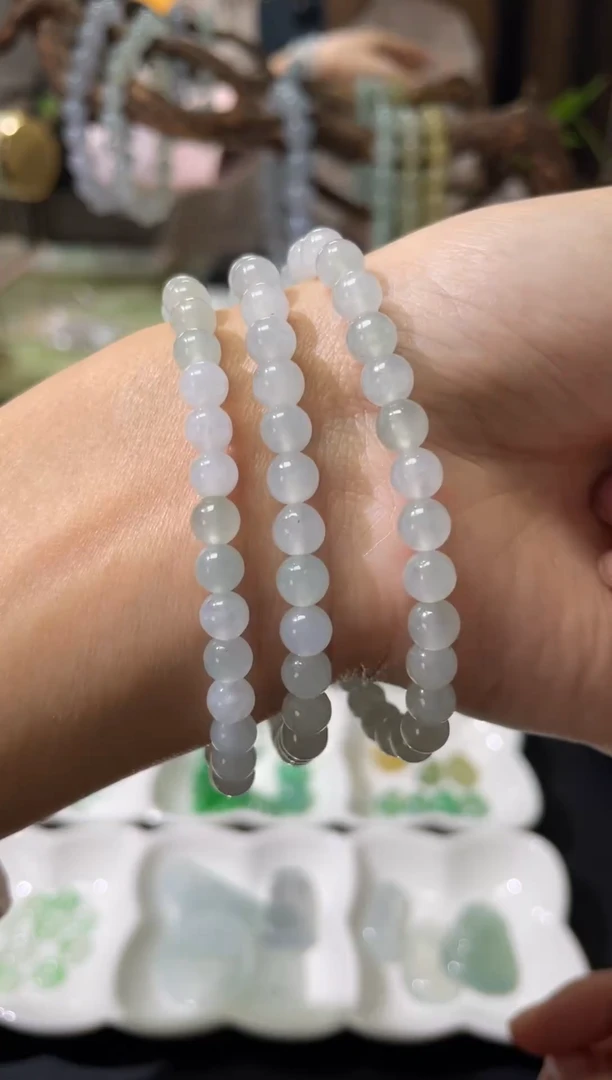 未镶嵌手串翡翠手串