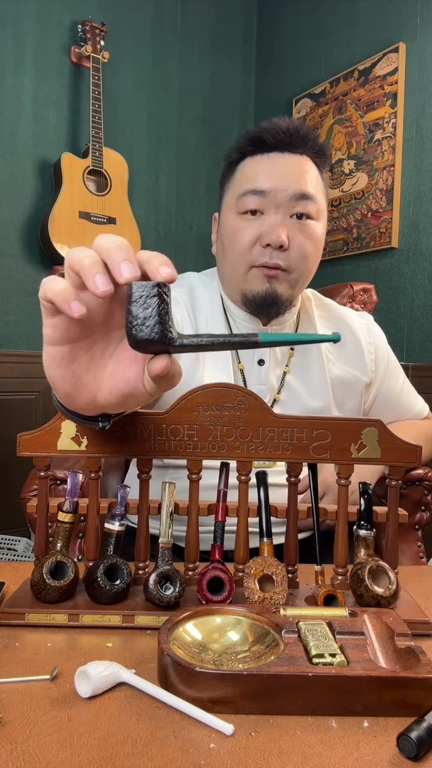 石楠木木雕款意大利进口石楠木烟斗