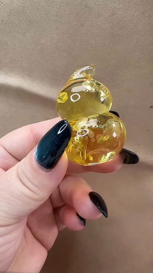 琥珀颈饰未镶嵌吊坠