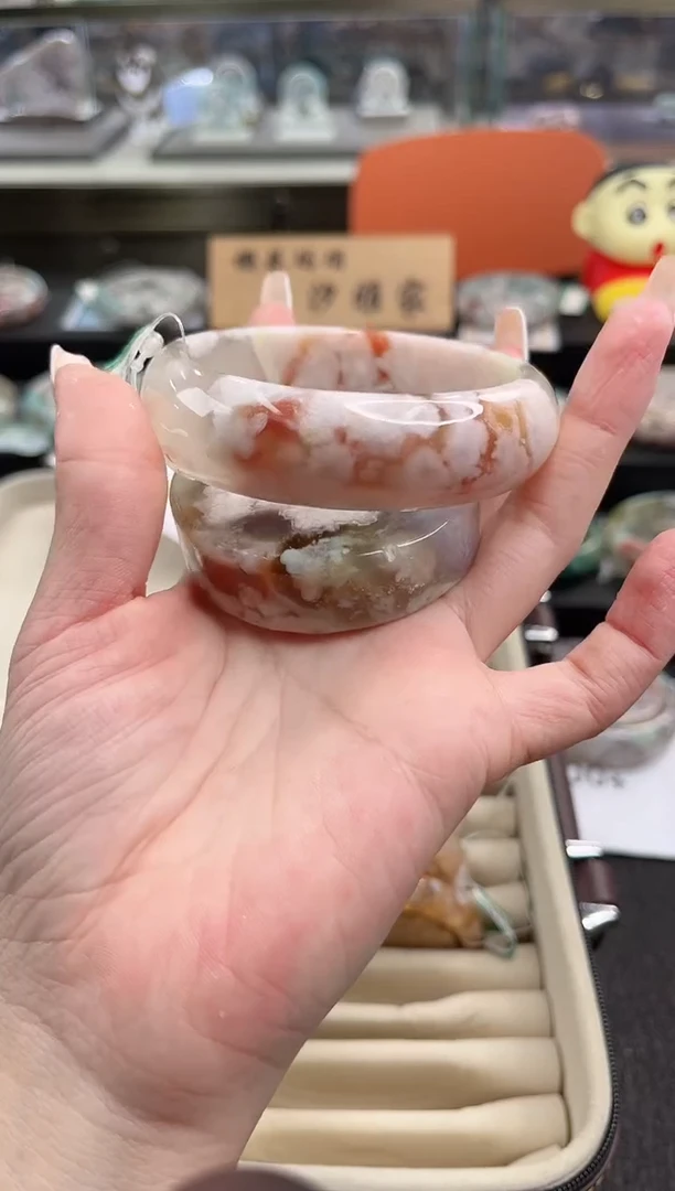 未镶嵌手镯石英质玉61圈口（赠品镯心）6541104