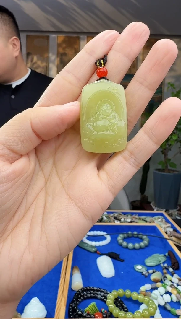 未镶嵌和田玉挂件拍一发一
