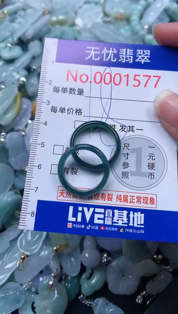 颈饰未镶嵌翡翠1577