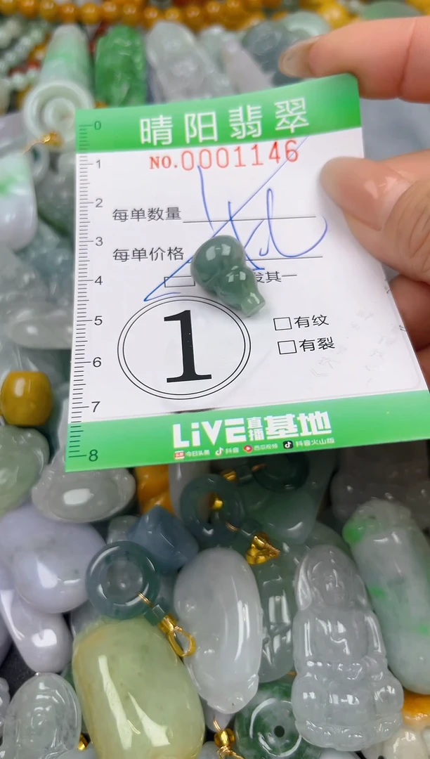 翡翠未镶嵌颈饰闪购0001146多样性发其一